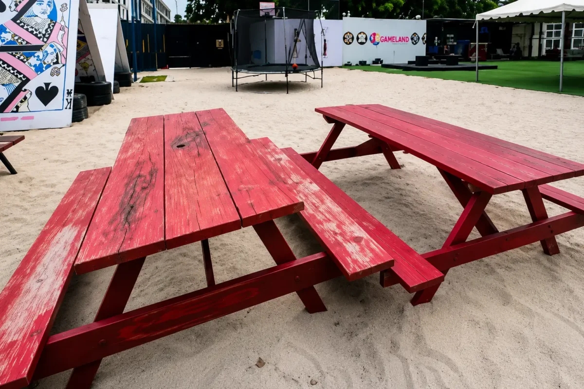 gamleland-bencharea